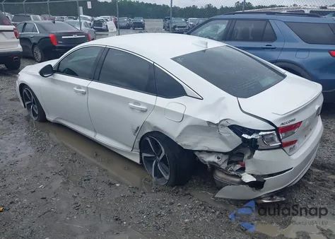 2020 Honda Accord Sport из США, поврежденный, VIN 1HGCV1F30LA057059